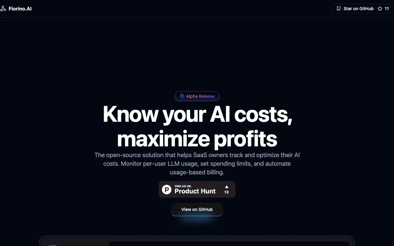 Fiorino AI — preview screenshot
