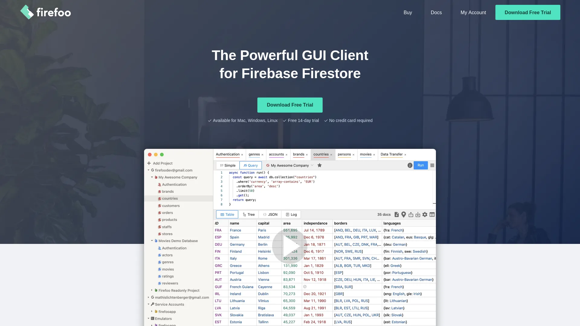 Firefoo — preview screenshot