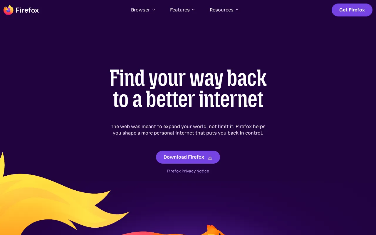 Firefox — preview screenshot