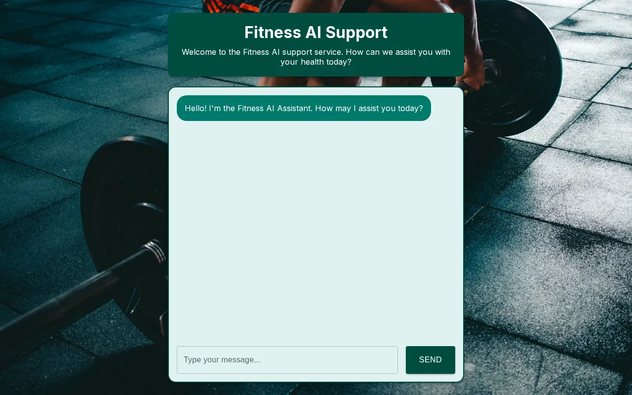 FitnessAI — preview screenshot