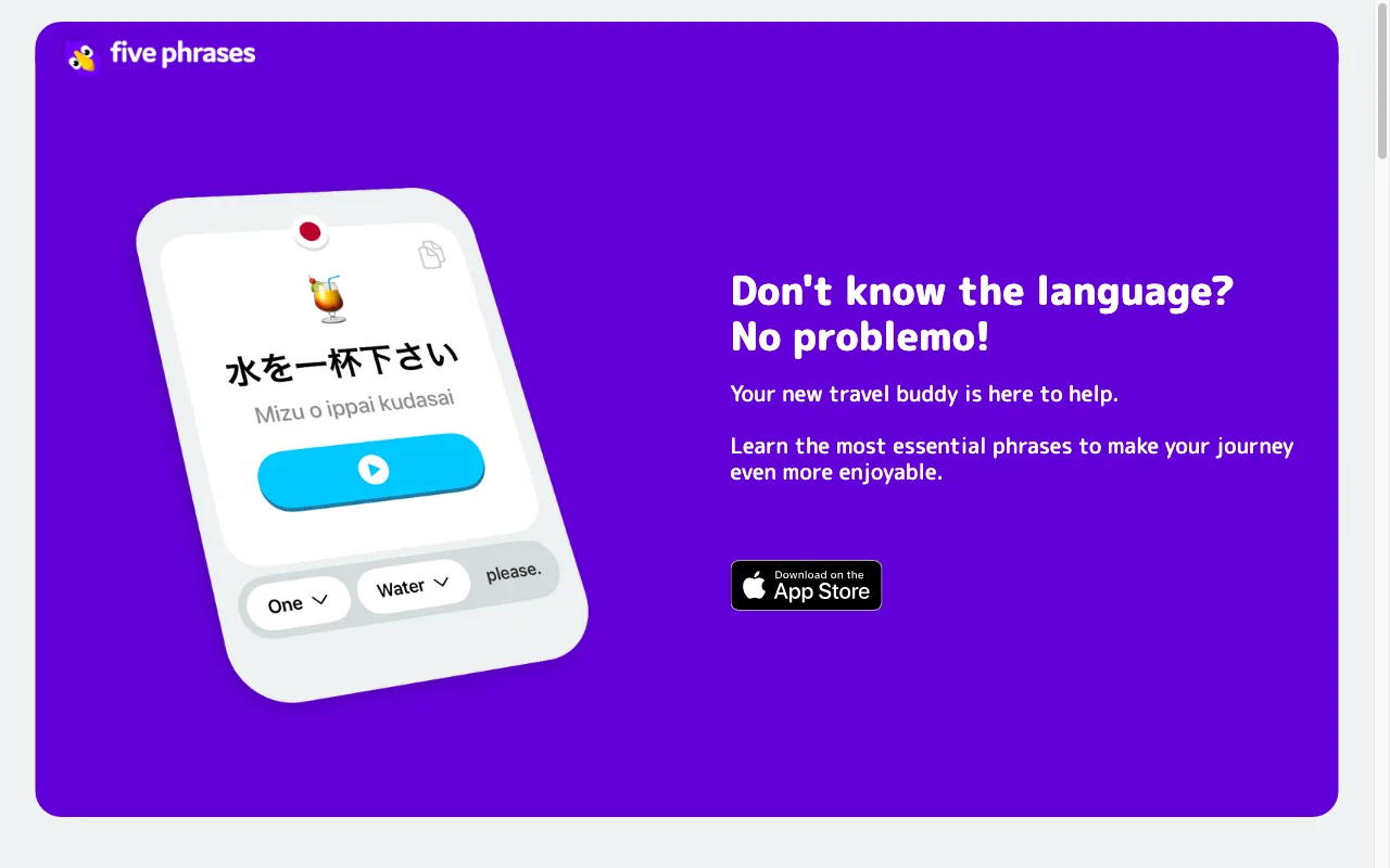 Five Phrases — preview screenshot