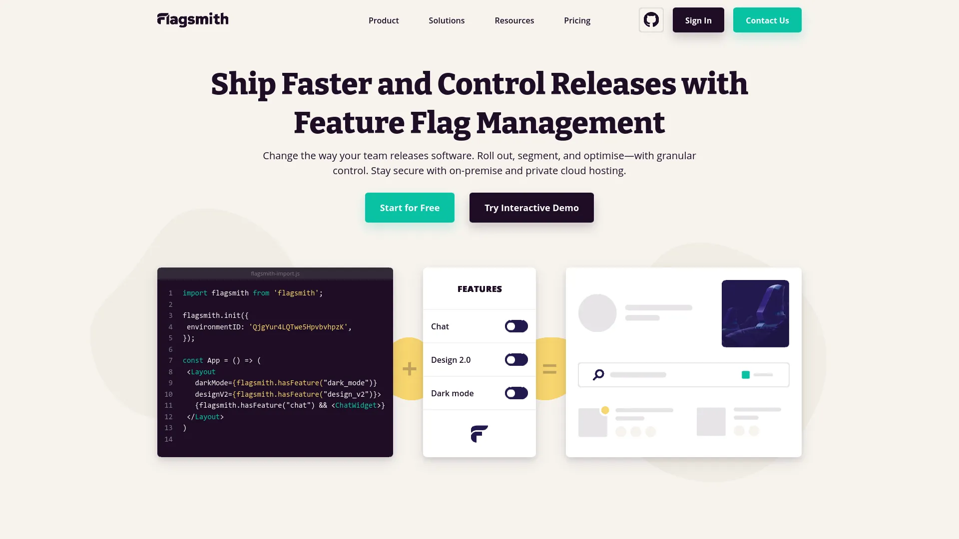 Flagsmith — preview screenshot