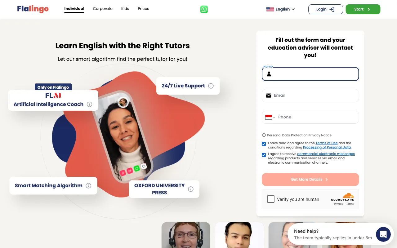 Flalingo — preview screenshot
