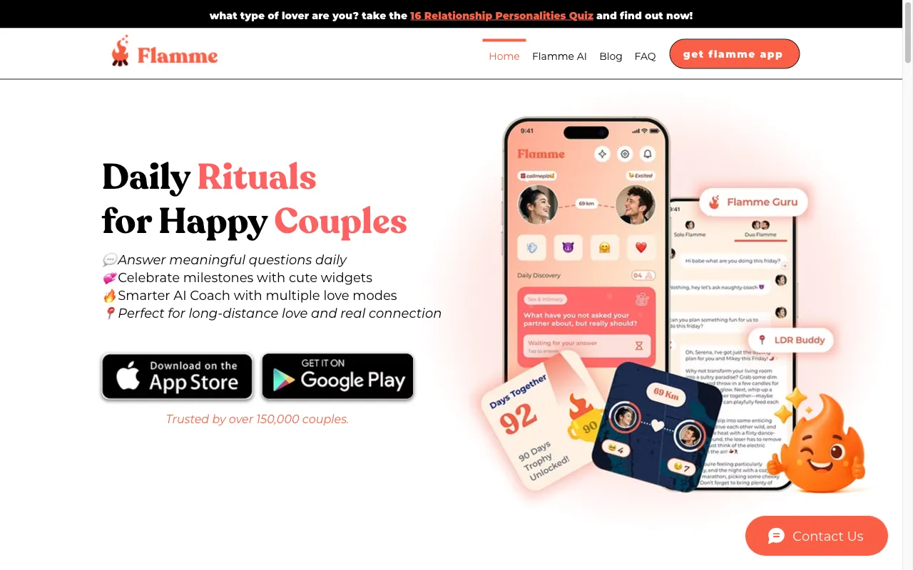 Flamme — preview screenshot