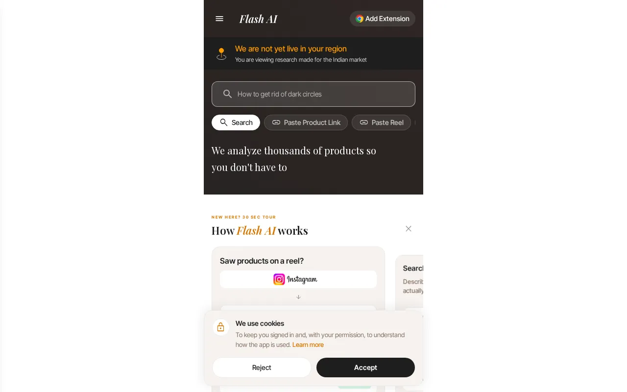 Flash.co — preview screenshot