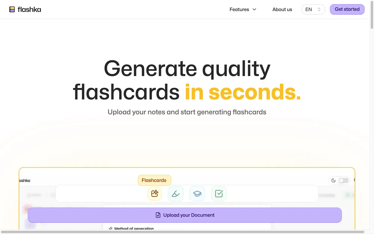 Flashka — preview screenshot