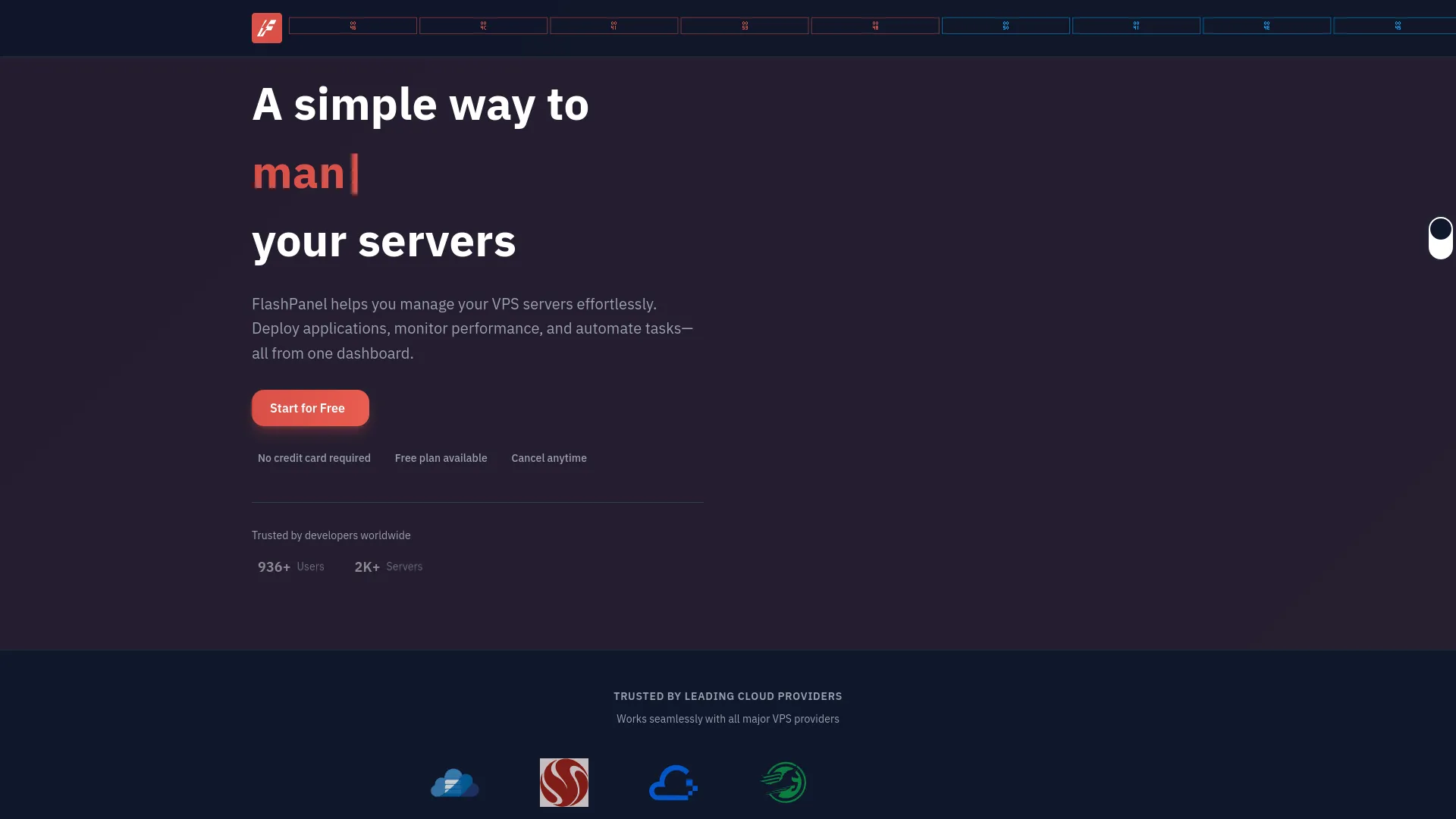 FlashPanel — preview screenshot