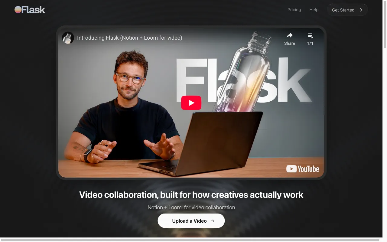 Flask — preview screenshot