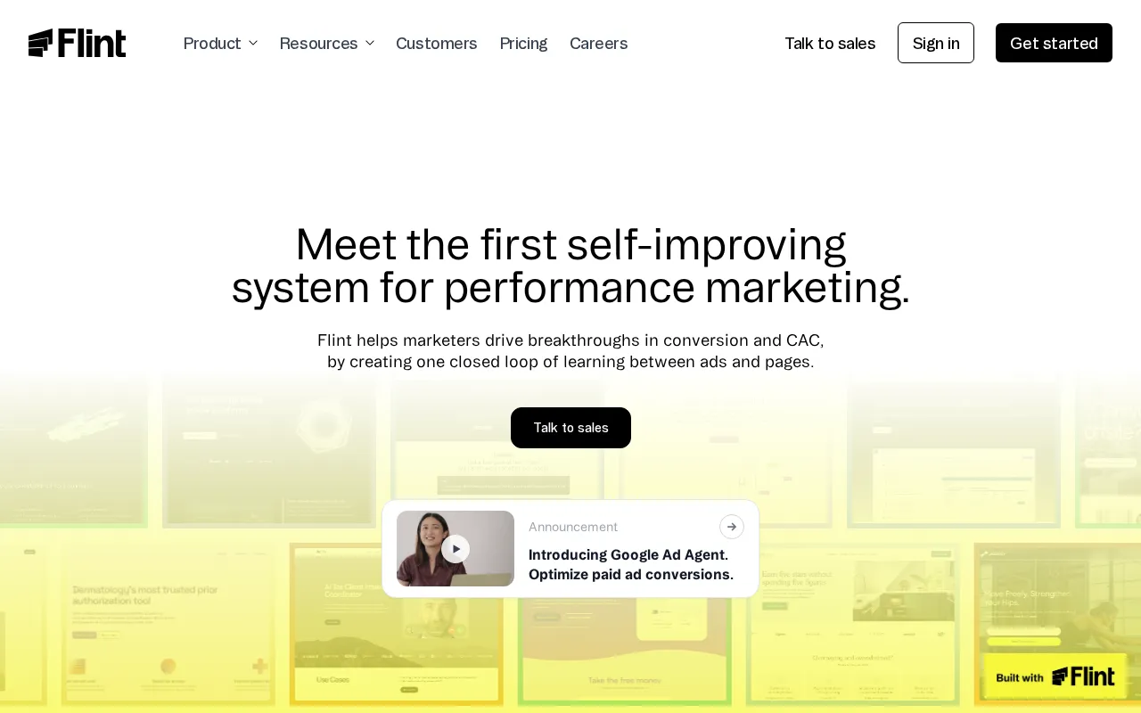 Flint.com — preview screenshot