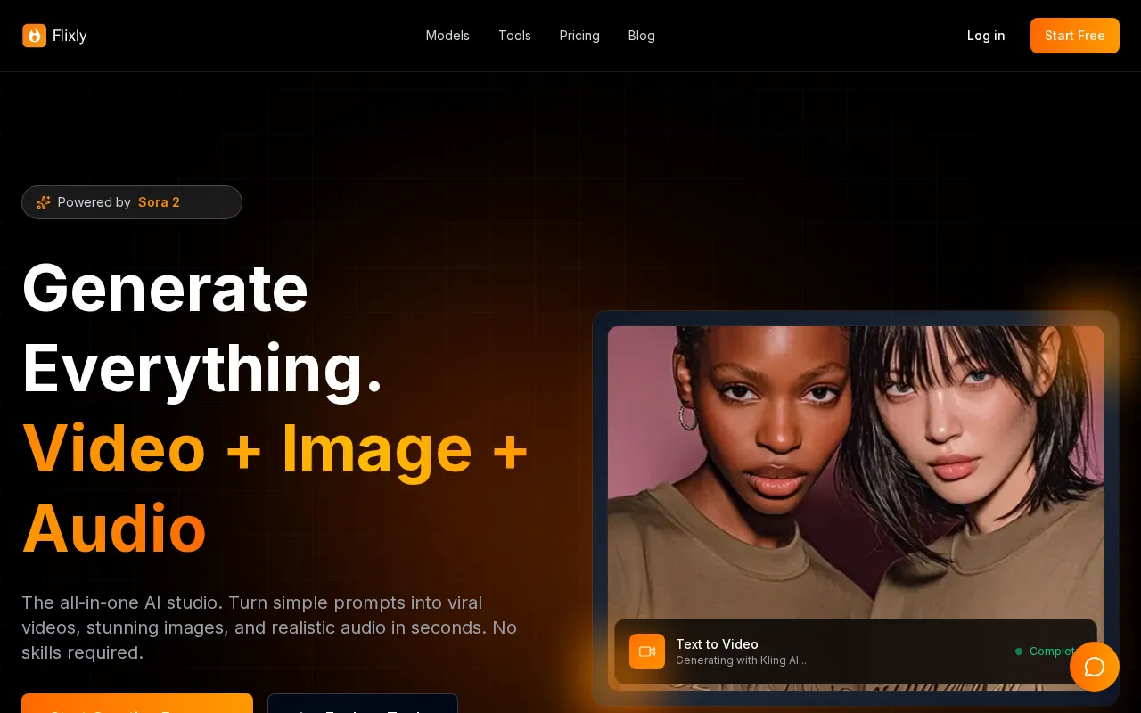 Flixly AI — preview screenshot