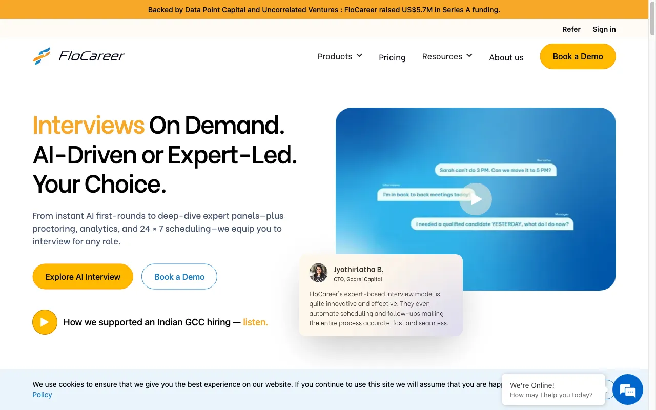 FloCareer — preview screenshot