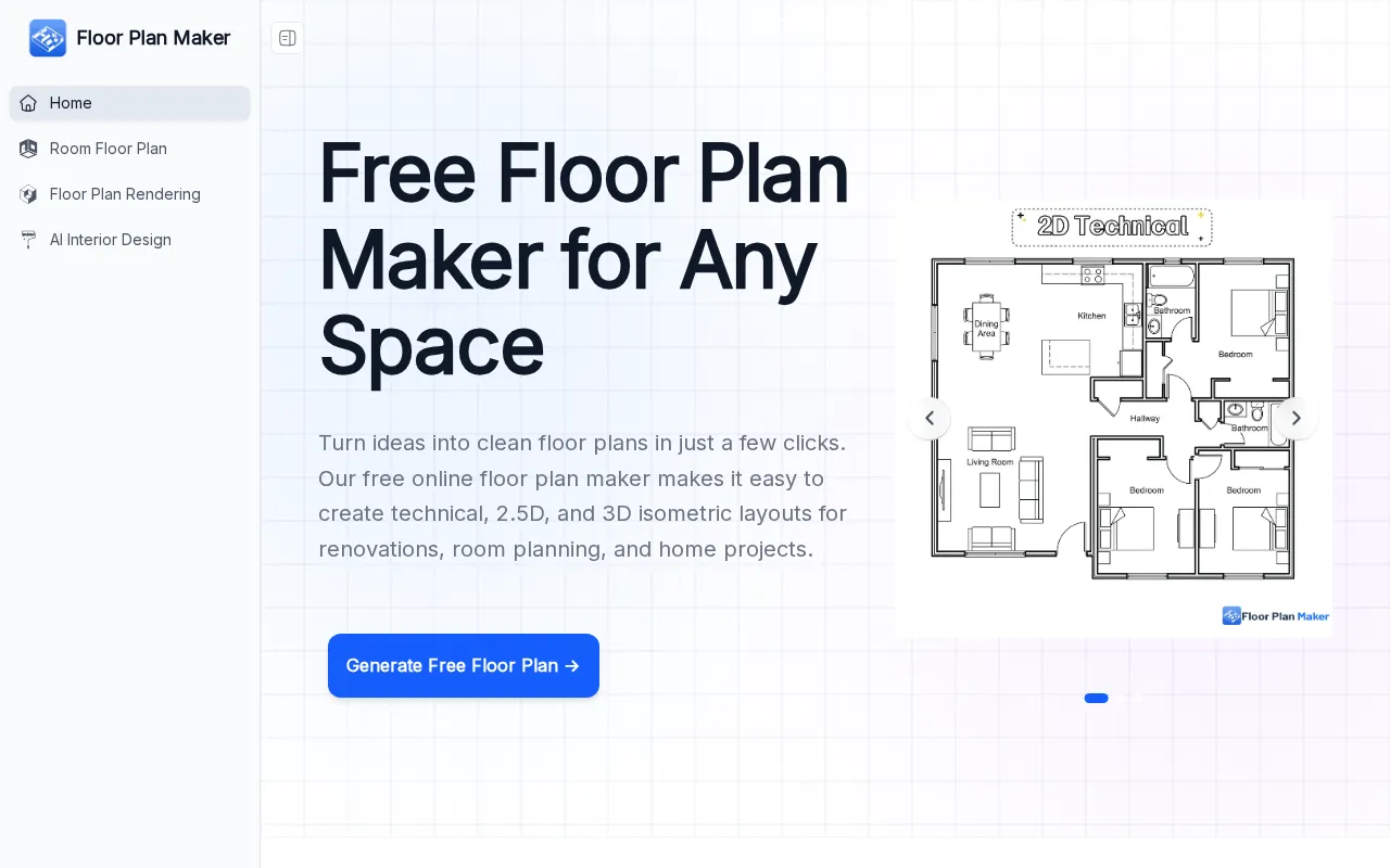 Floor Plan Maker — preview screenshot