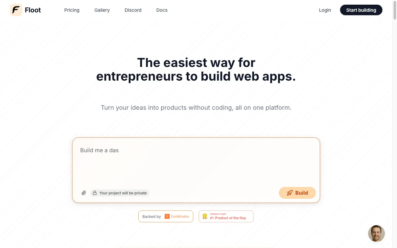 Floot — preview screenshot