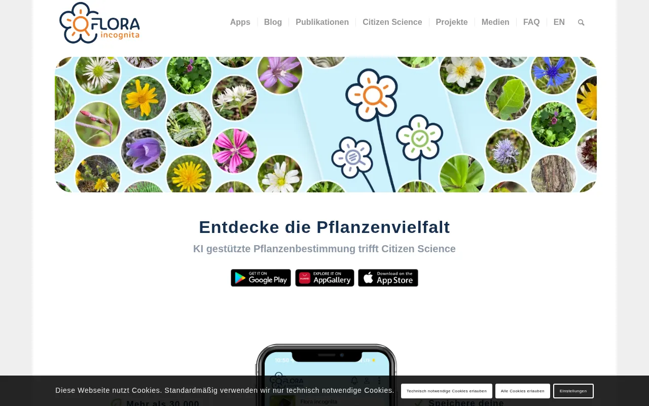 Flora Incognita | DE — preview screenshot