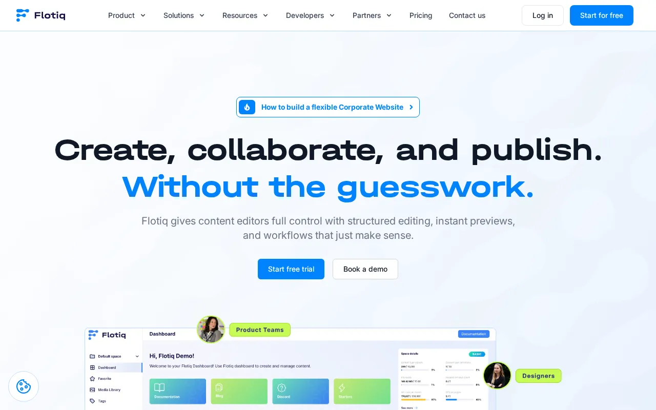 Flotiq — preview screenshot
