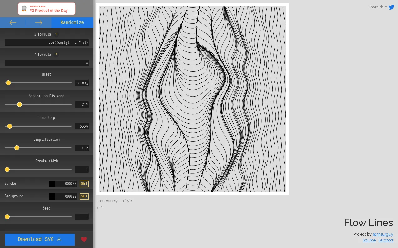 Flow Lines — preview screenshot