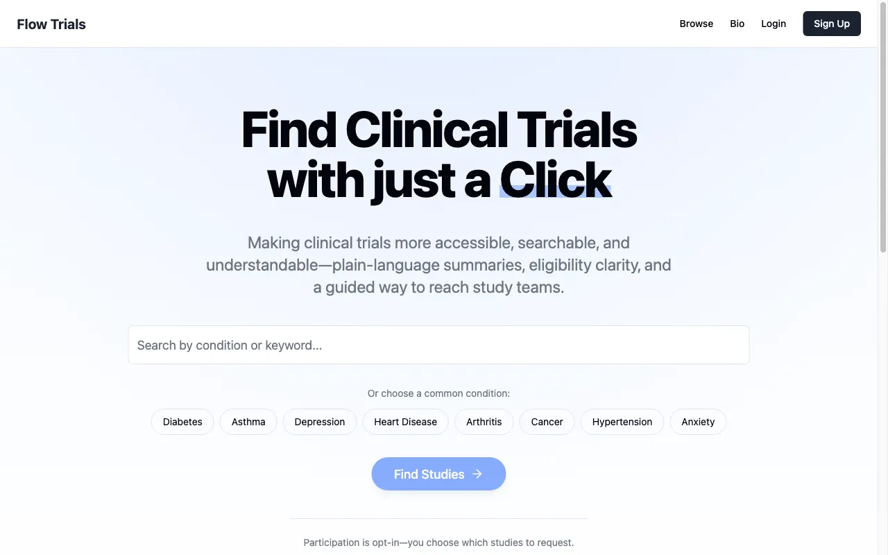 Flow Trials — preview screenshot