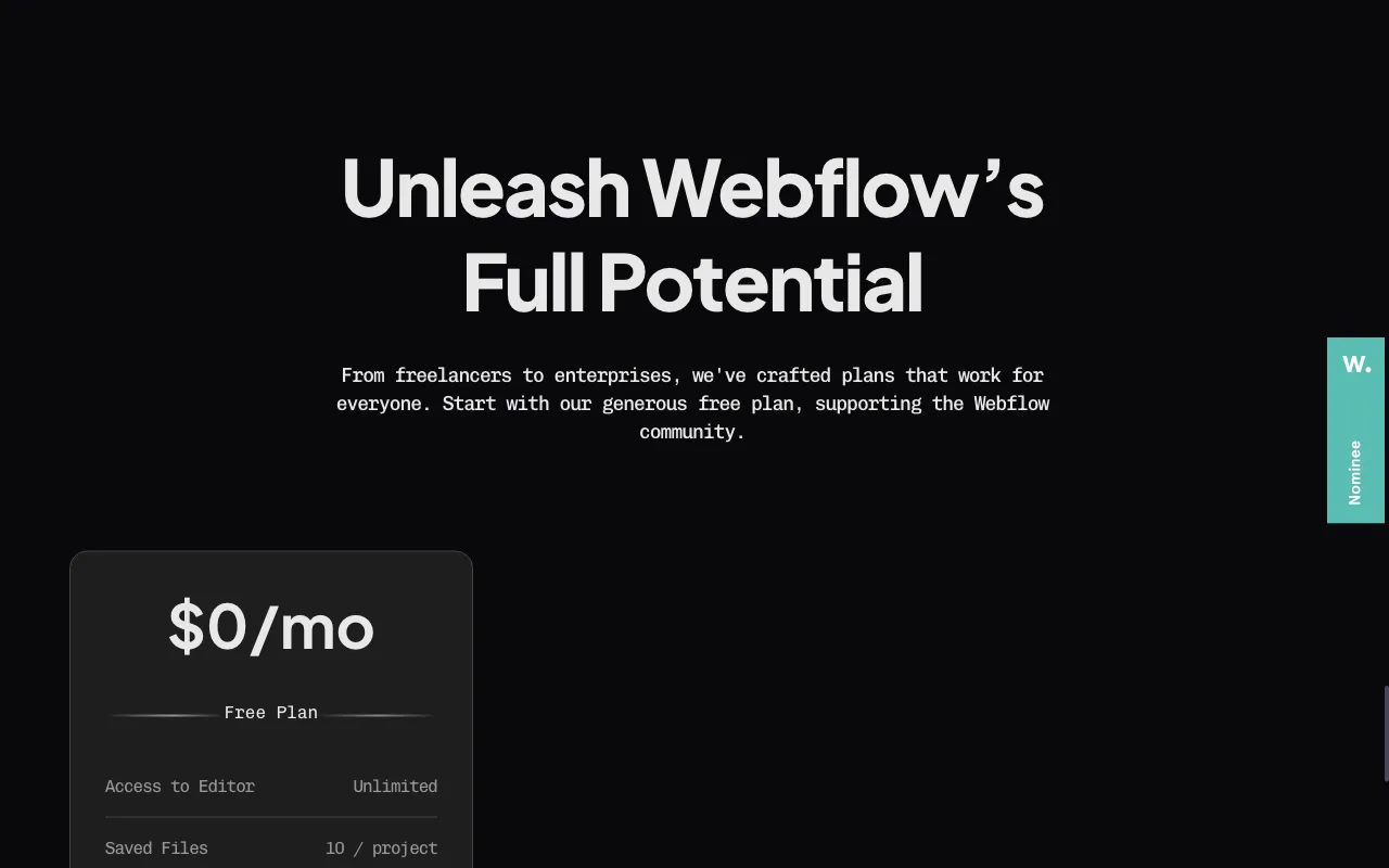 Flowblock — pricing page