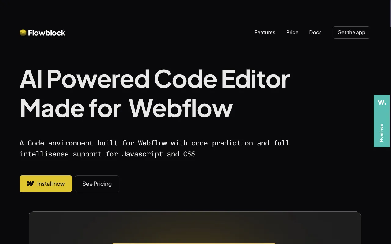 Flowblock — preview screenshot