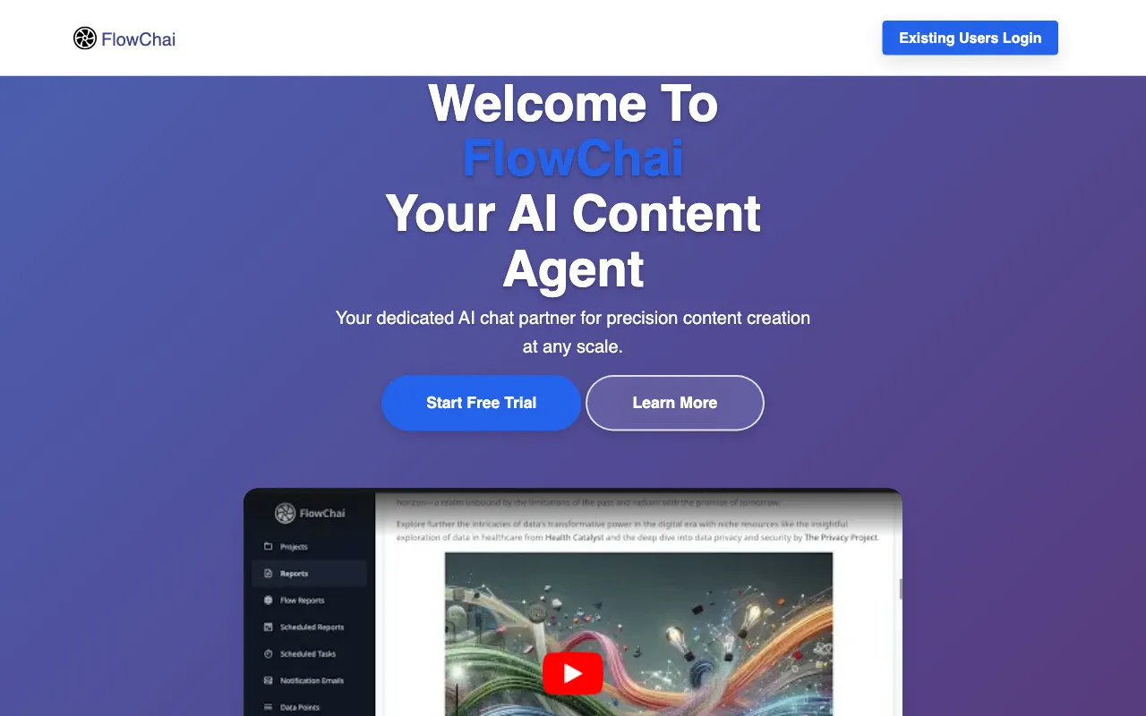 FlowChai — preview screenshot