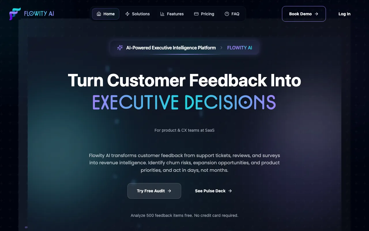 Flowity AI — pricing page