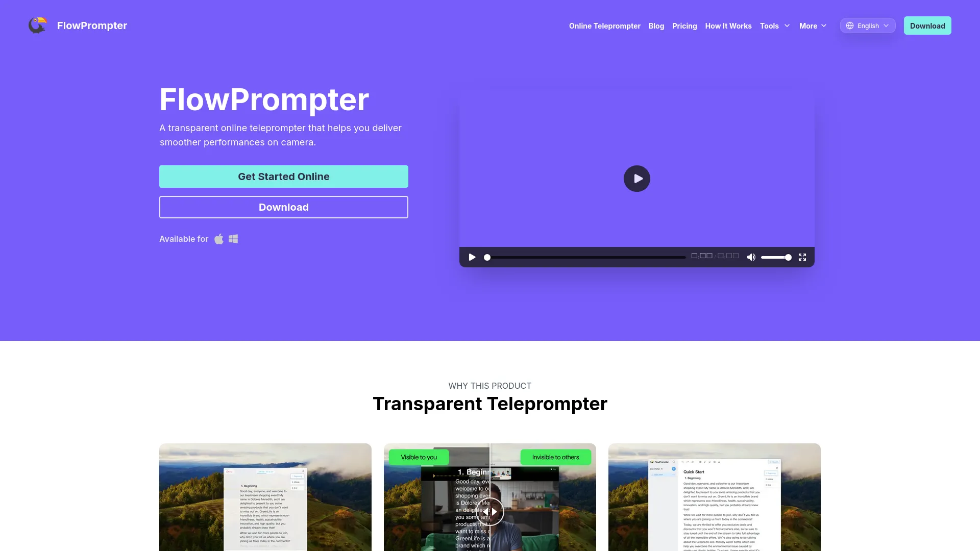 FlowPrompter — preview screenshot