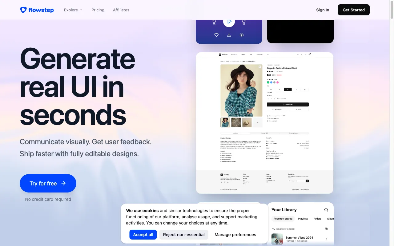 Flowstep — preview screenshot