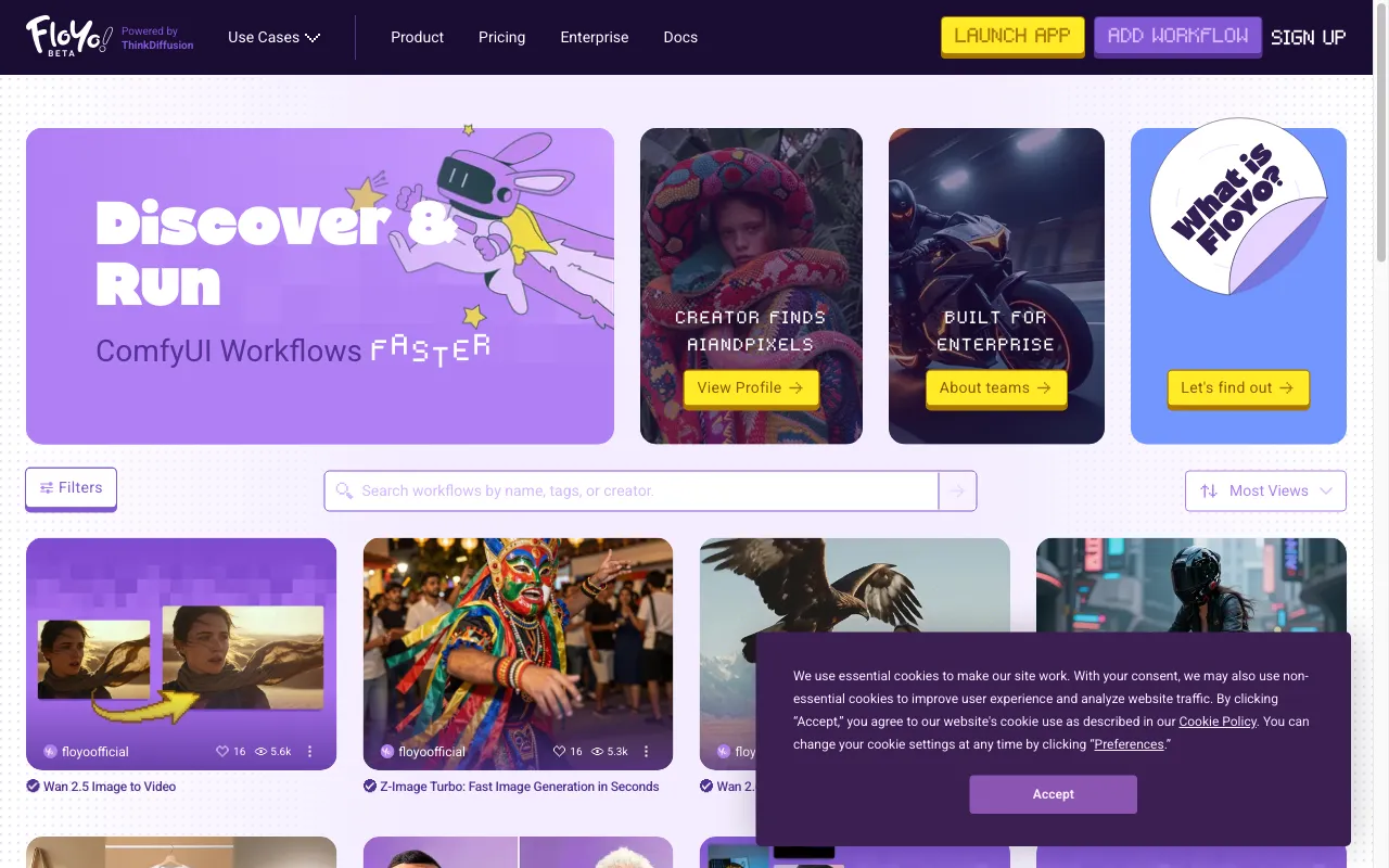 Floyo — preview screenshot