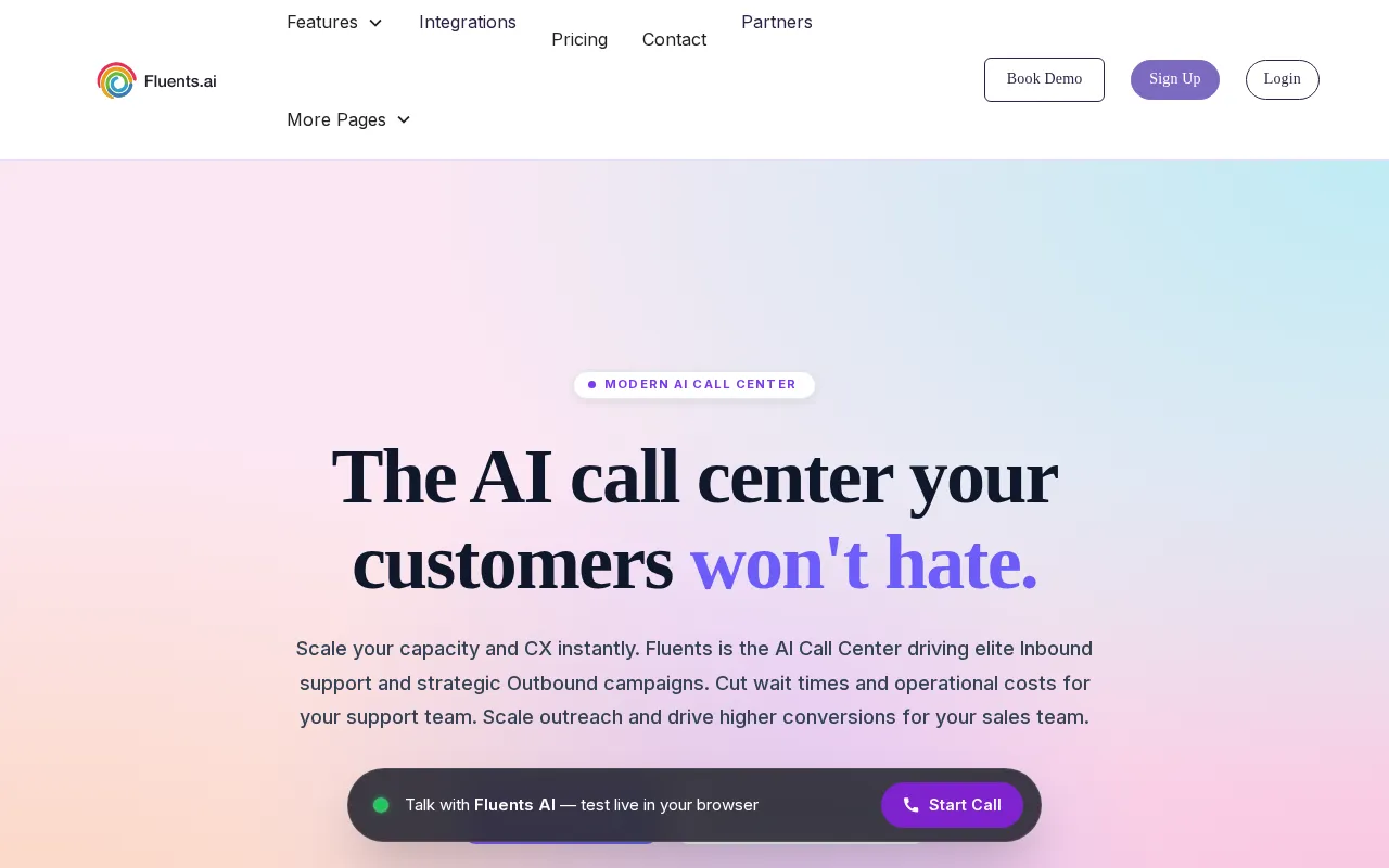 fluents AI — preview screenshot