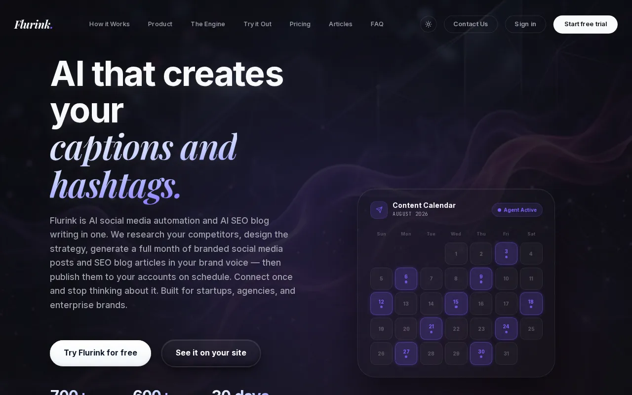 Flurink — preview screenshot