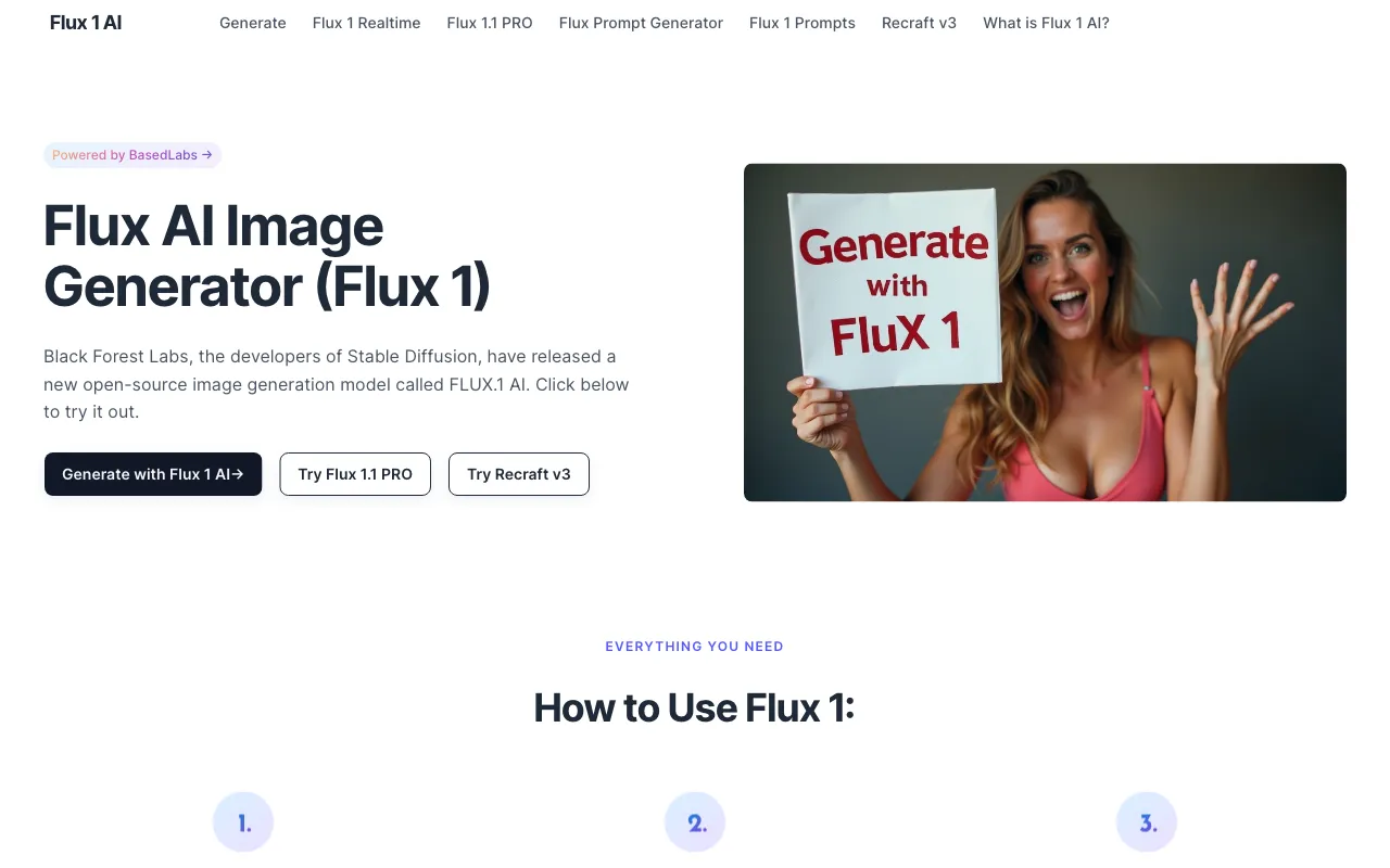 flux-1.ai — preview screenshot