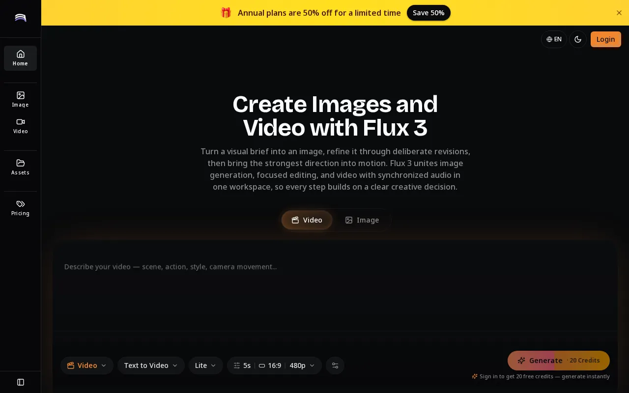 Flux 3 — preview screenshot