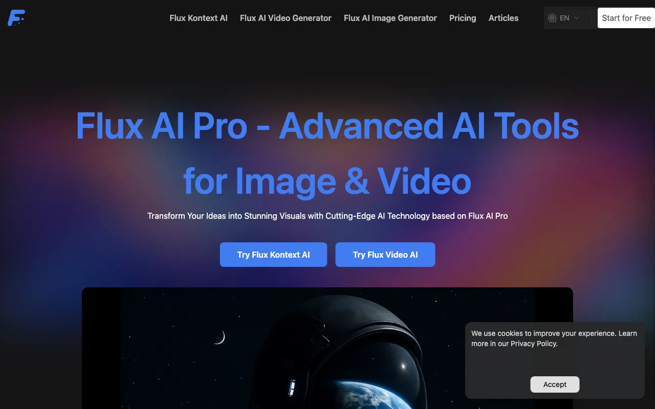 flux-pro.net — preview screenshot