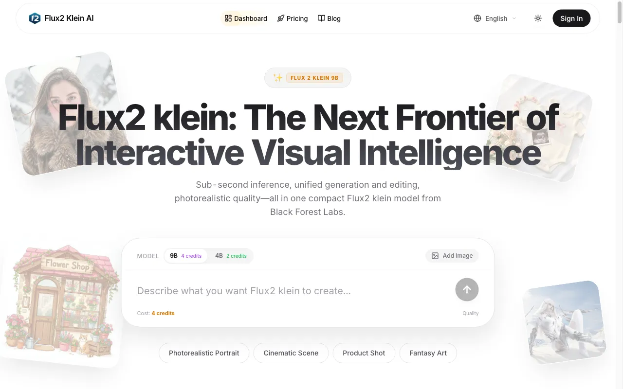 Flux2 Klein — preview screenshot