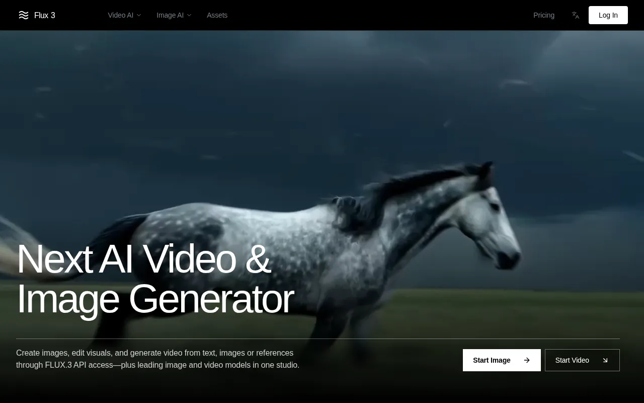 Flux3 AI — preview screenshot