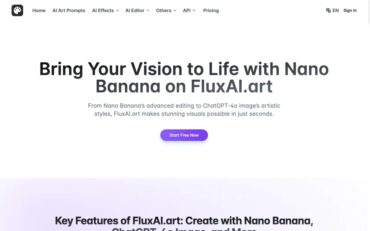 FluxAI.art — preview screenshot