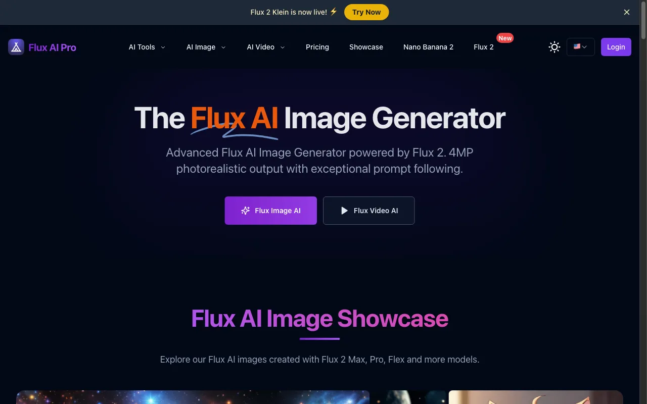 FluxAI Pro — preview screenshot