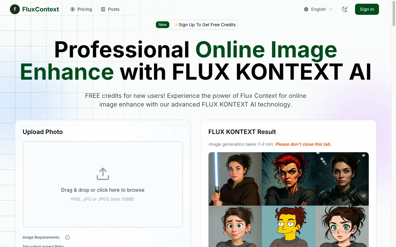 fluxcontext.app — preview screenshot
