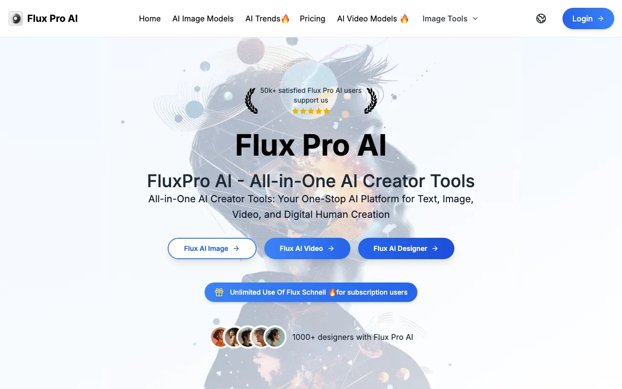 fluxpro.ai — preview screenshot