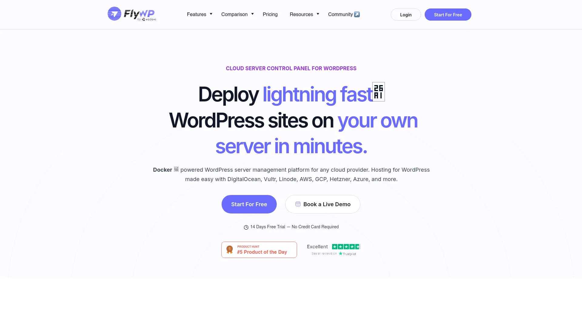 FlyWP — preview screenshot