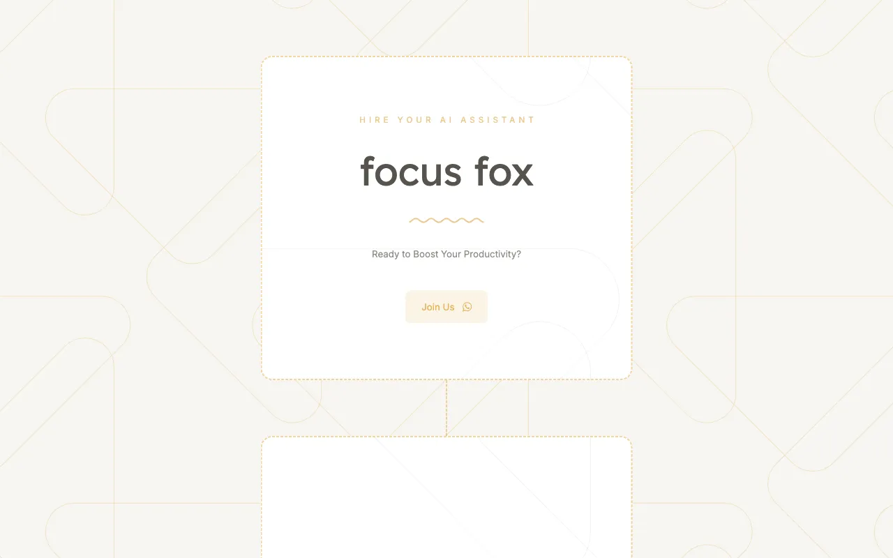 Focus Fox — preview screenshot