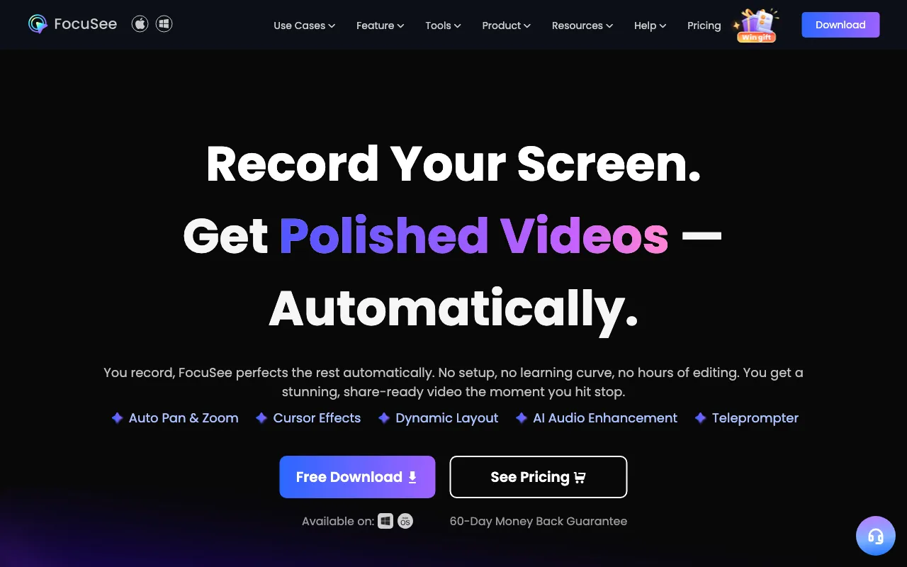 FocuSee — preview screenshot