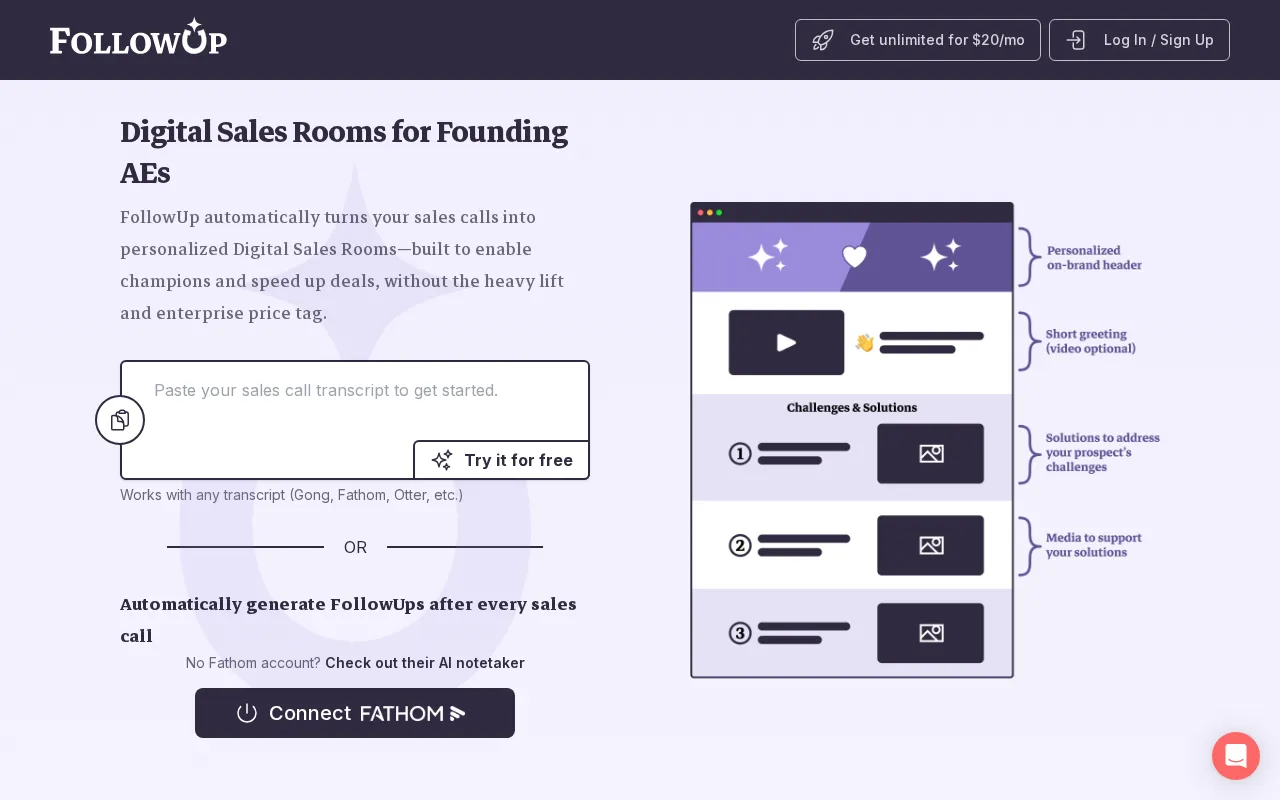 FollowUp by AssetMule — preview screenshot