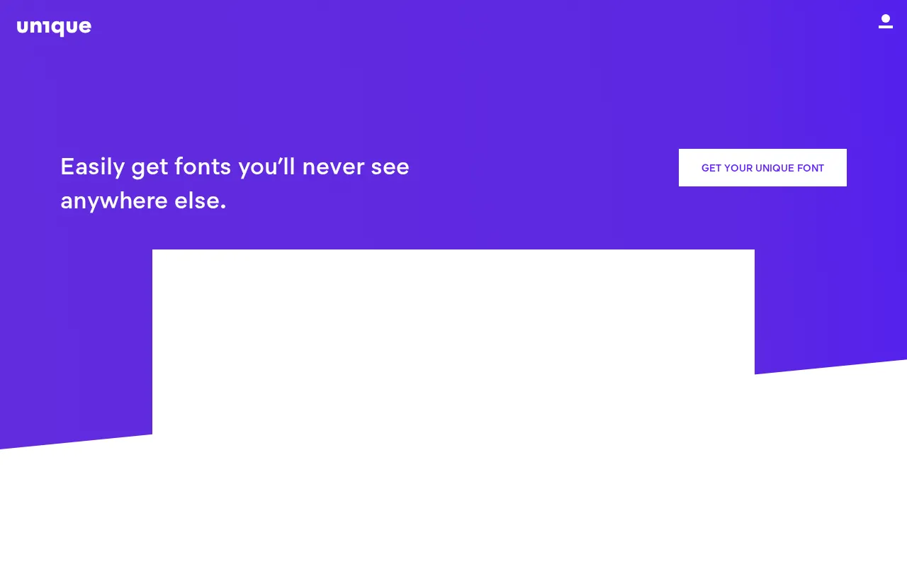 fontsbyUnique — preview screenshot