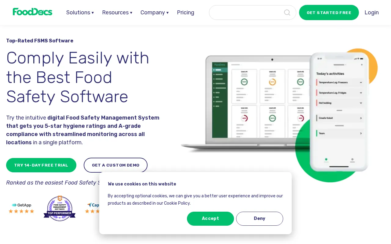 FoodDocs — preview screenshot