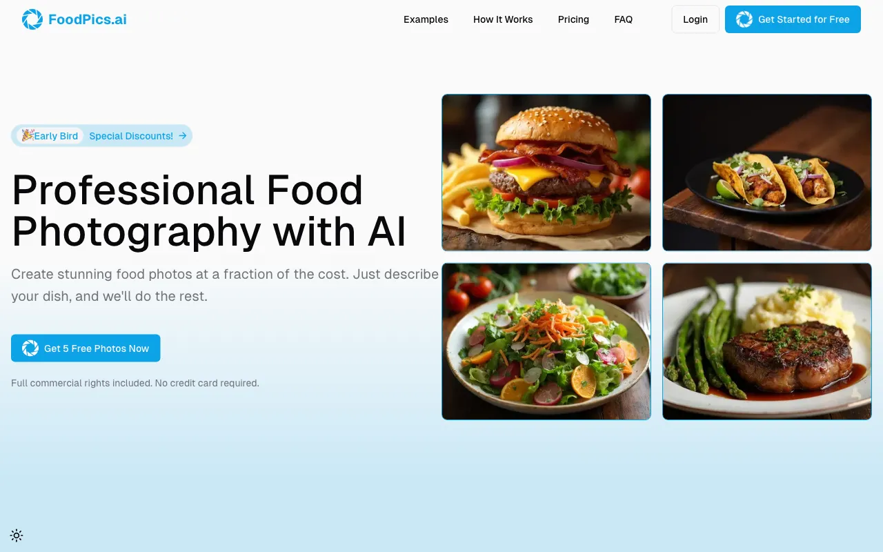 FoodPics.ai — preview screenshot