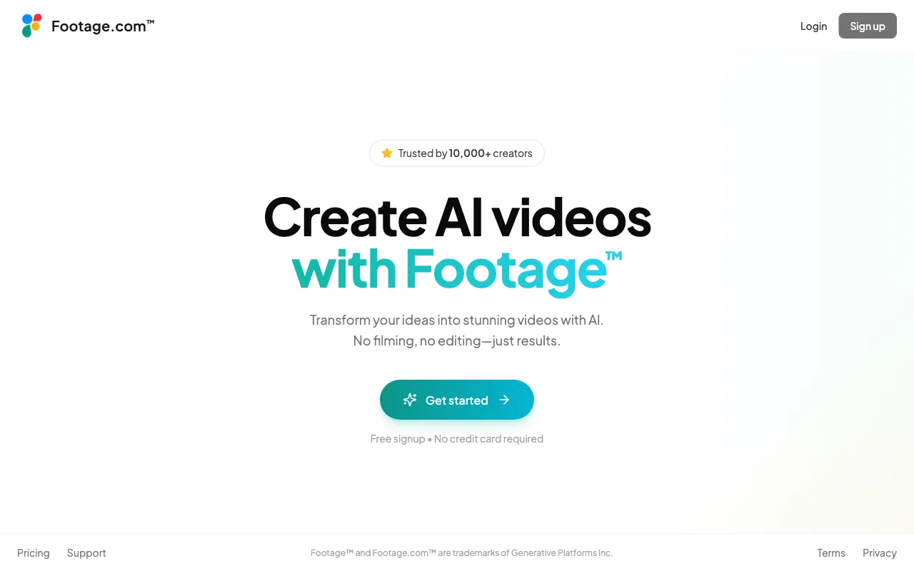 Footage — preview screenshot