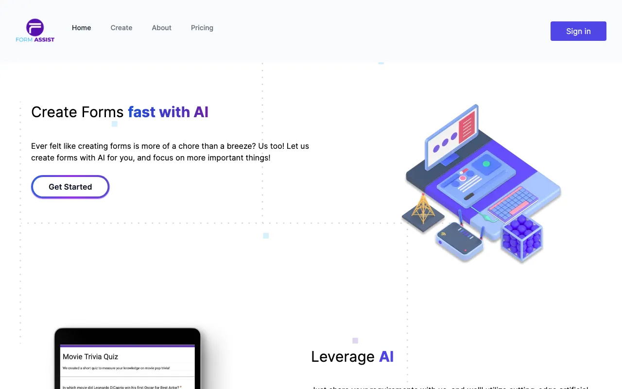 Form Assist — preview screenshot