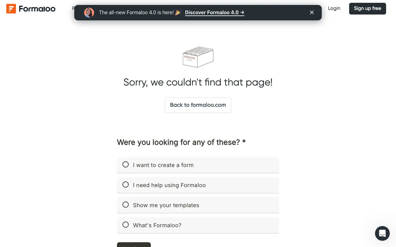 Formaloo Free — preview screenshot