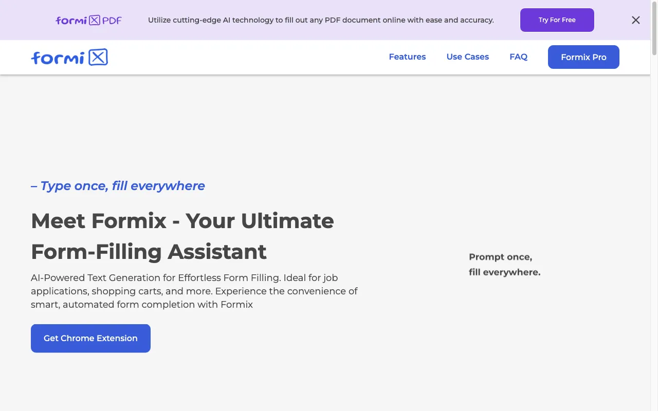 Formix AI — preview screenshot